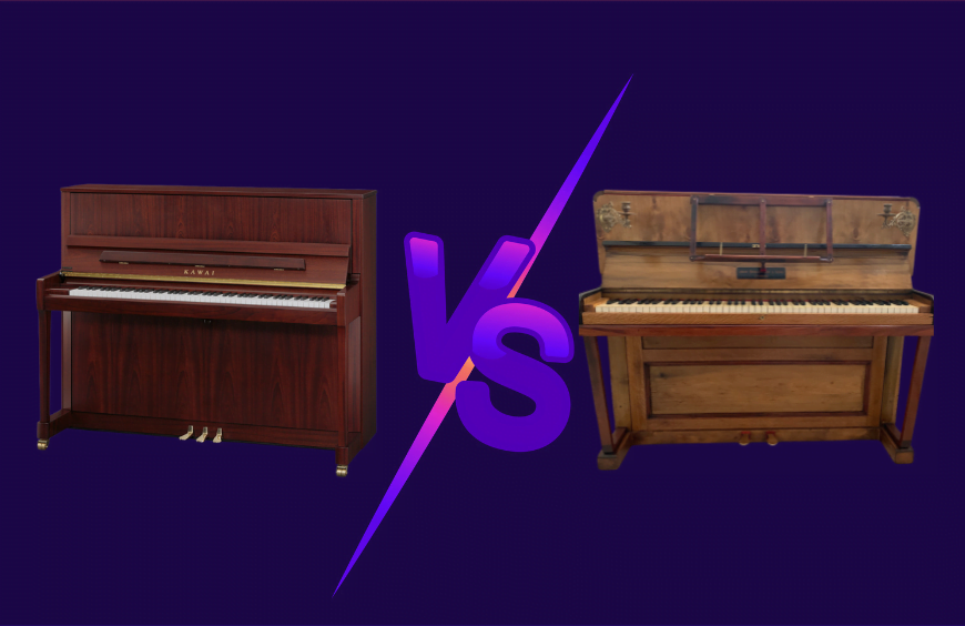 Old vs New piano