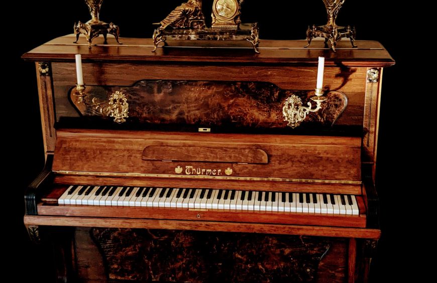 Antique piano