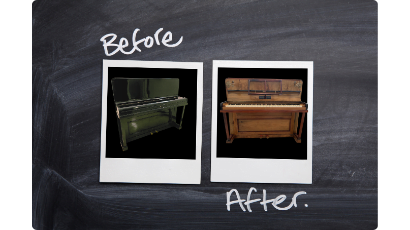 SoloPlay Upright Piano Restoration