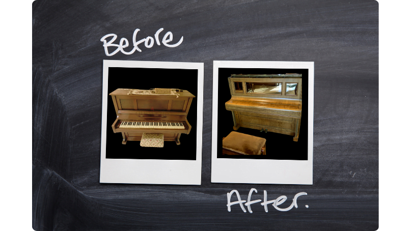 SoloPlay Upright Piano Restoration Project 5