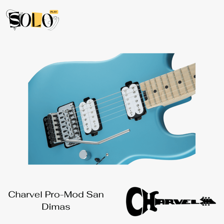 Charvel Pro-Mod San Dimas Style 1 HH FR M, Maple Fingerboard, Matte Blue Frost