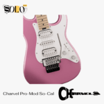 Charvel Pro-Mod So-Cal Style 1 HSH FR M, Maple Fingerboard, Platinum Pink