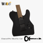 Charvel Pro-Mod So-Cal Style 2 24 HH HT CM, Caramelized Maple Fingerboard, Satin Black