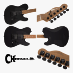 Charvel Pro-Mod So-Cal Style 2 24 HH HT CM, Caramelized Maple Fingerboard, Satin Black by SoloPlay